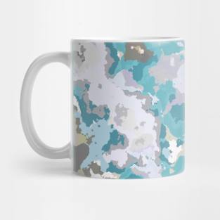 Colorful ink spill Mug